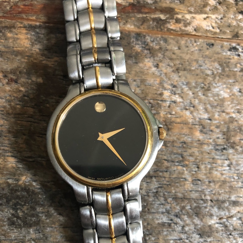 Movado 81.E2.863 Two Tone Watch 34mm